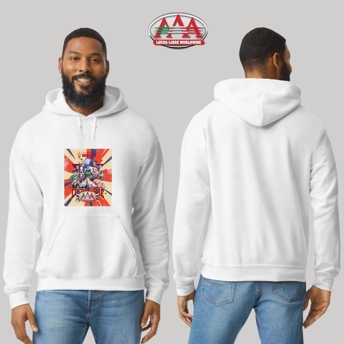 Sudadera Hombre Hoodies  Lucha Libre AAA Mullet Arena