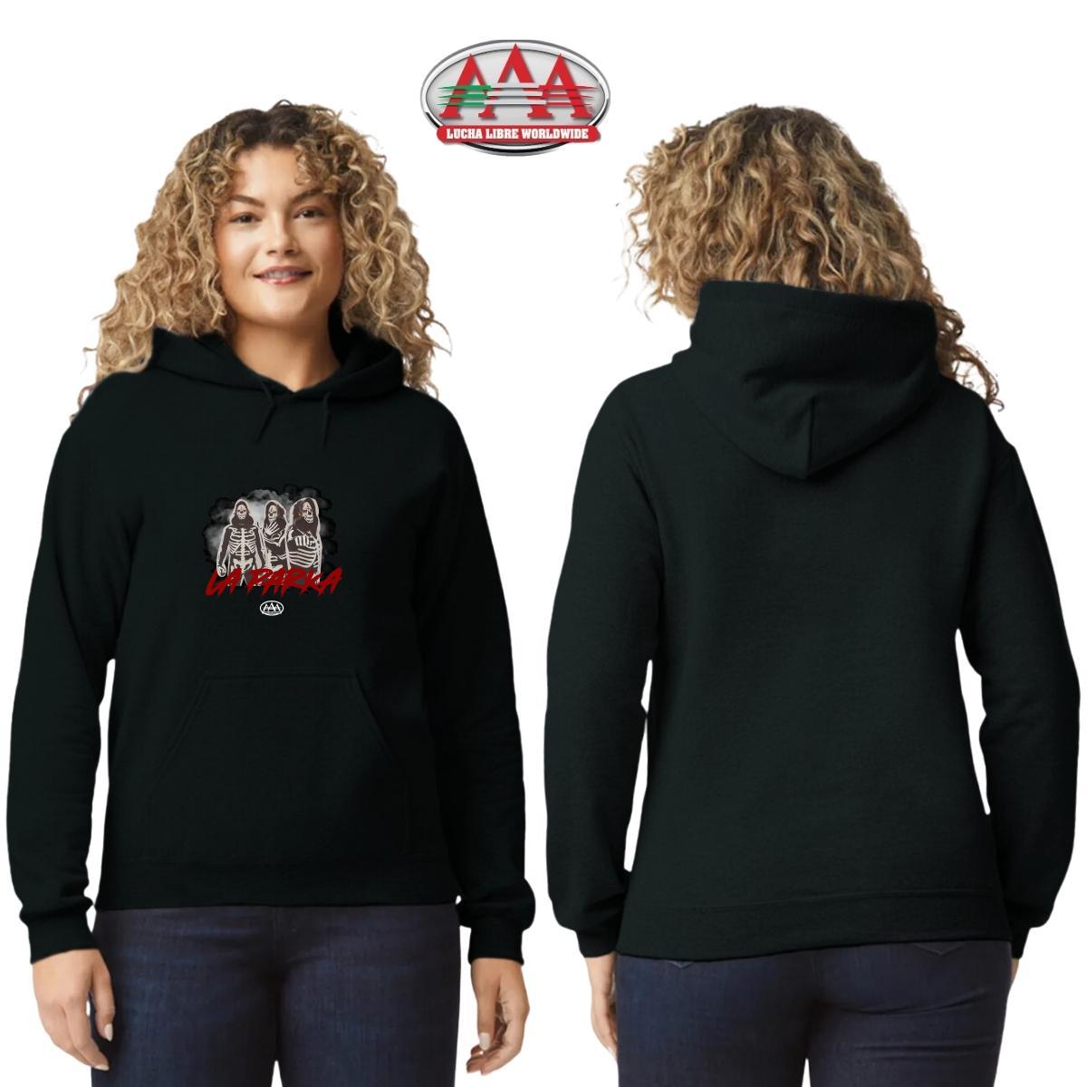 Sudadera Mujer Hoodie  Lucha Libre AAA La Parka Luchador