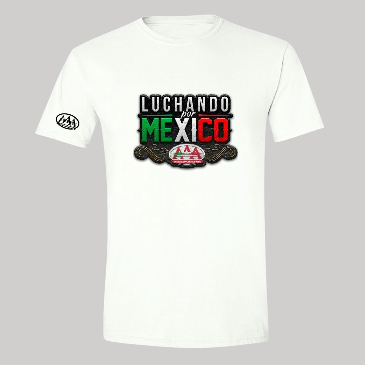 Playera Deportiva Hombre Lucha Libre AAA Luchando X México