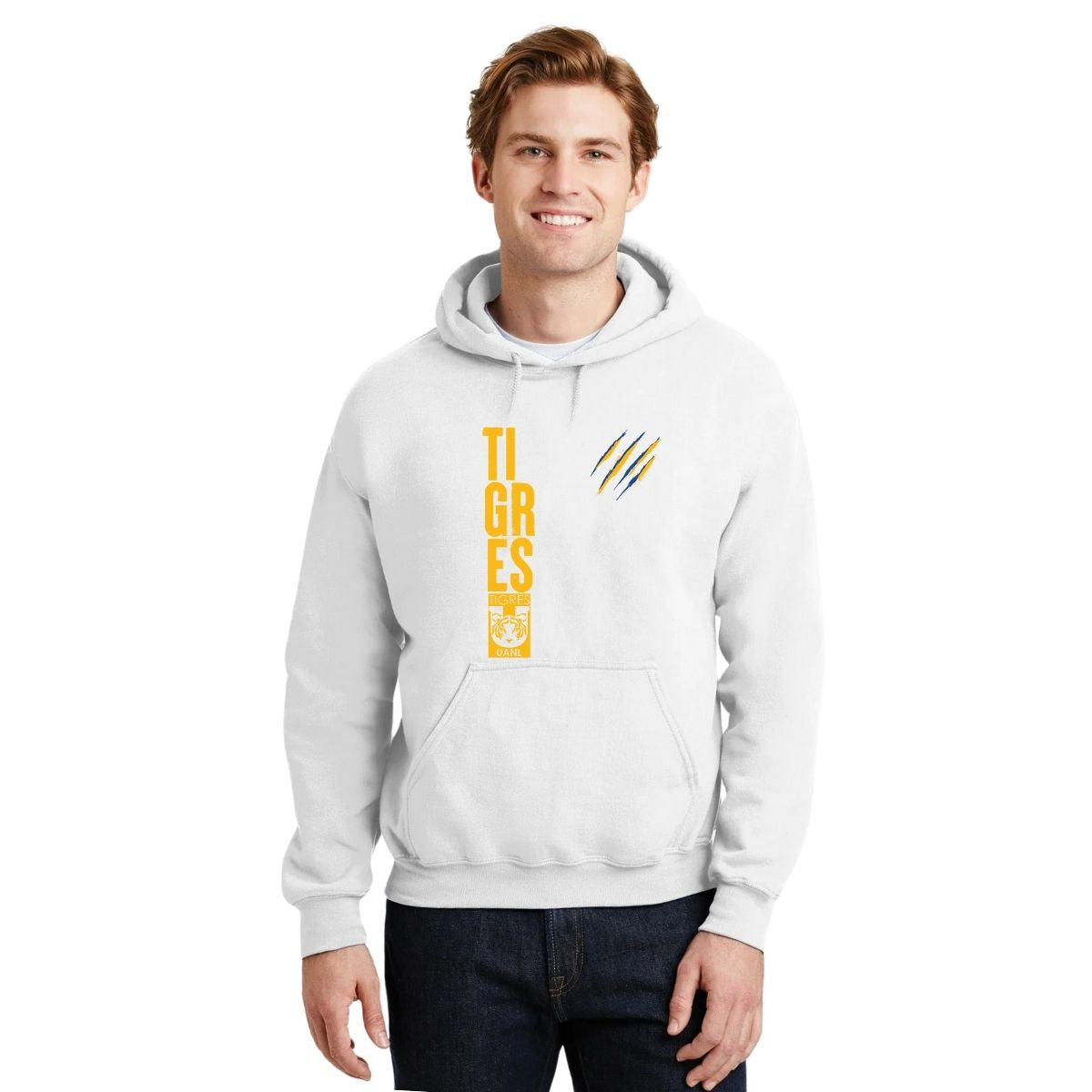 Sudadera Hombre Hoodies  Tigres UANL Tigres Rayas