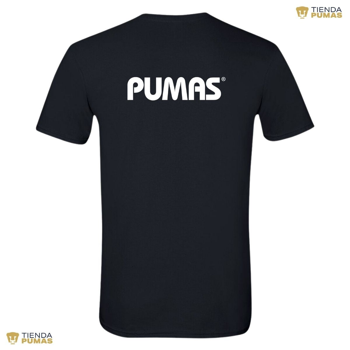 Playera Pumas UNAM Hombre Logo Blanco OD77190