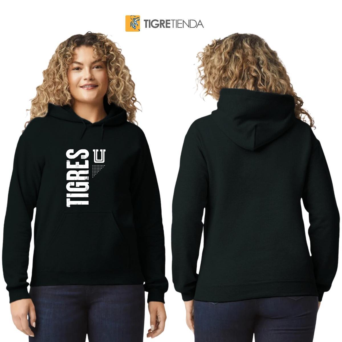 Sudadera Mujer Hoodie  Tigres UANL U Tigres