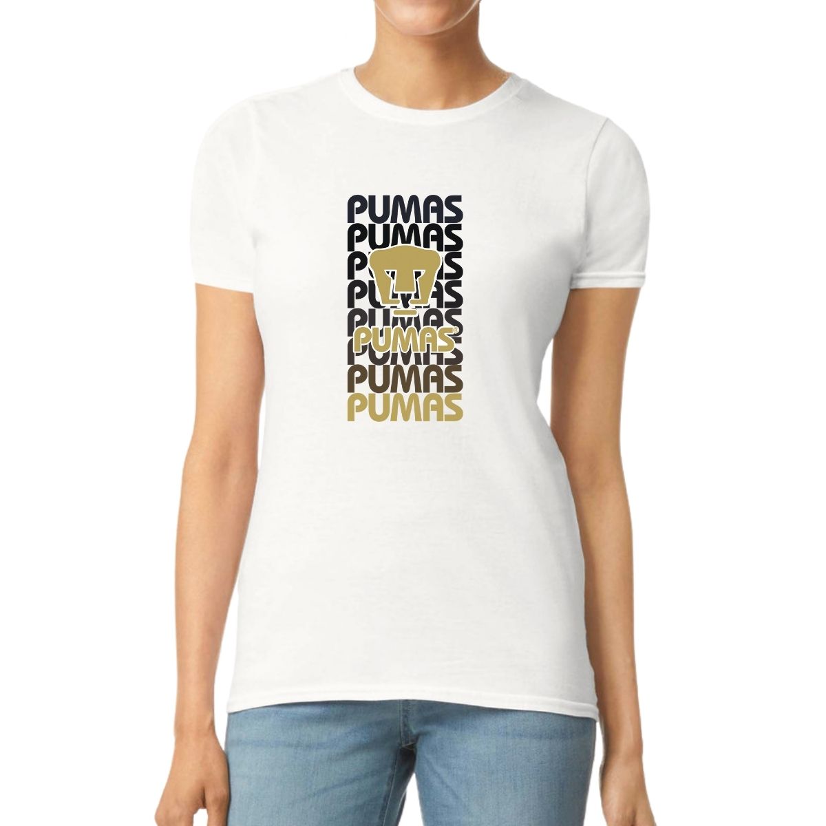 Playera Pumas UNAM Mujer Degradado OD77222