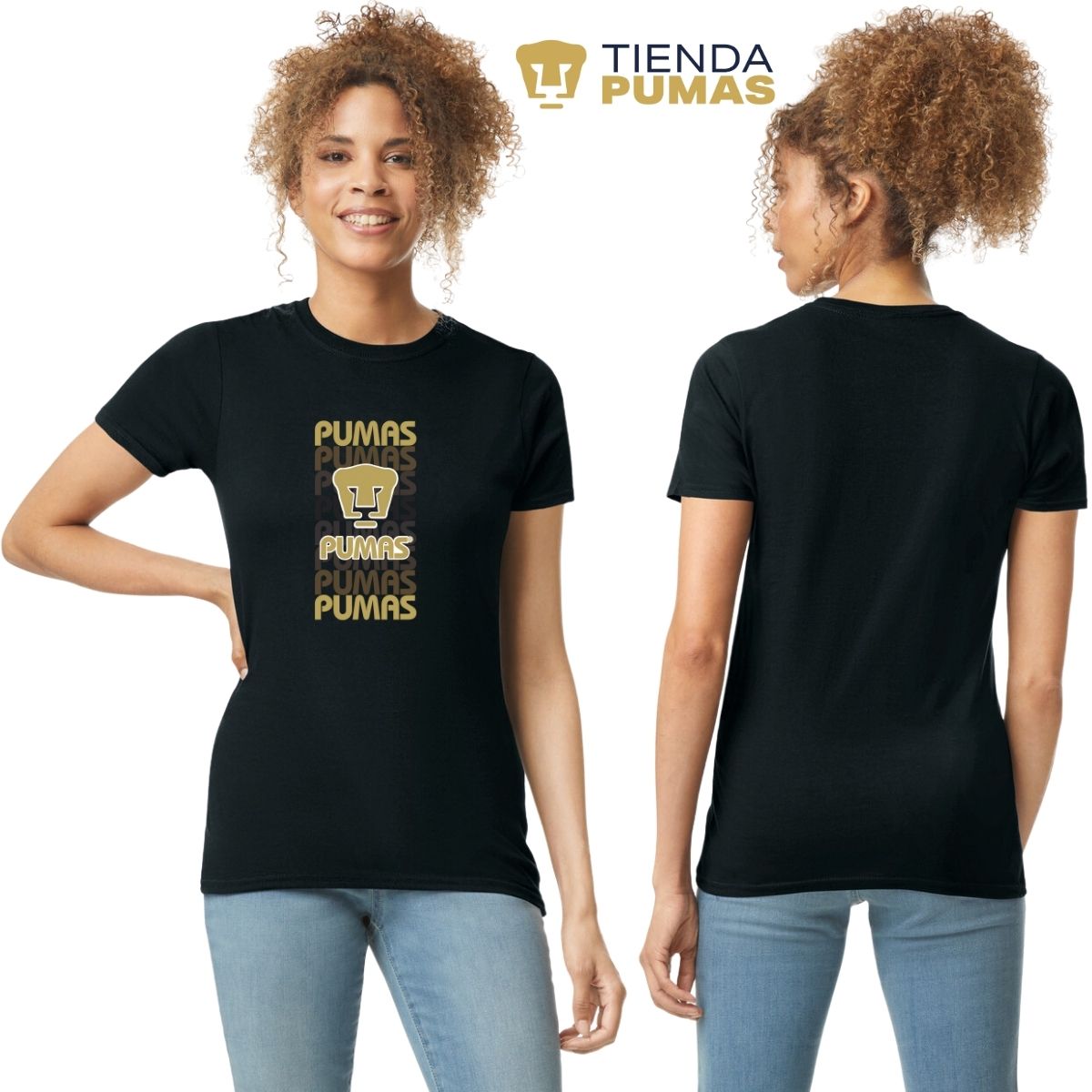 Playera Pumas UNAM Mujer Degradado OD77222