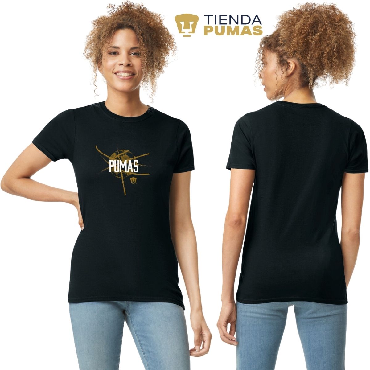 Playera Mujer Pumas UNAM Balón