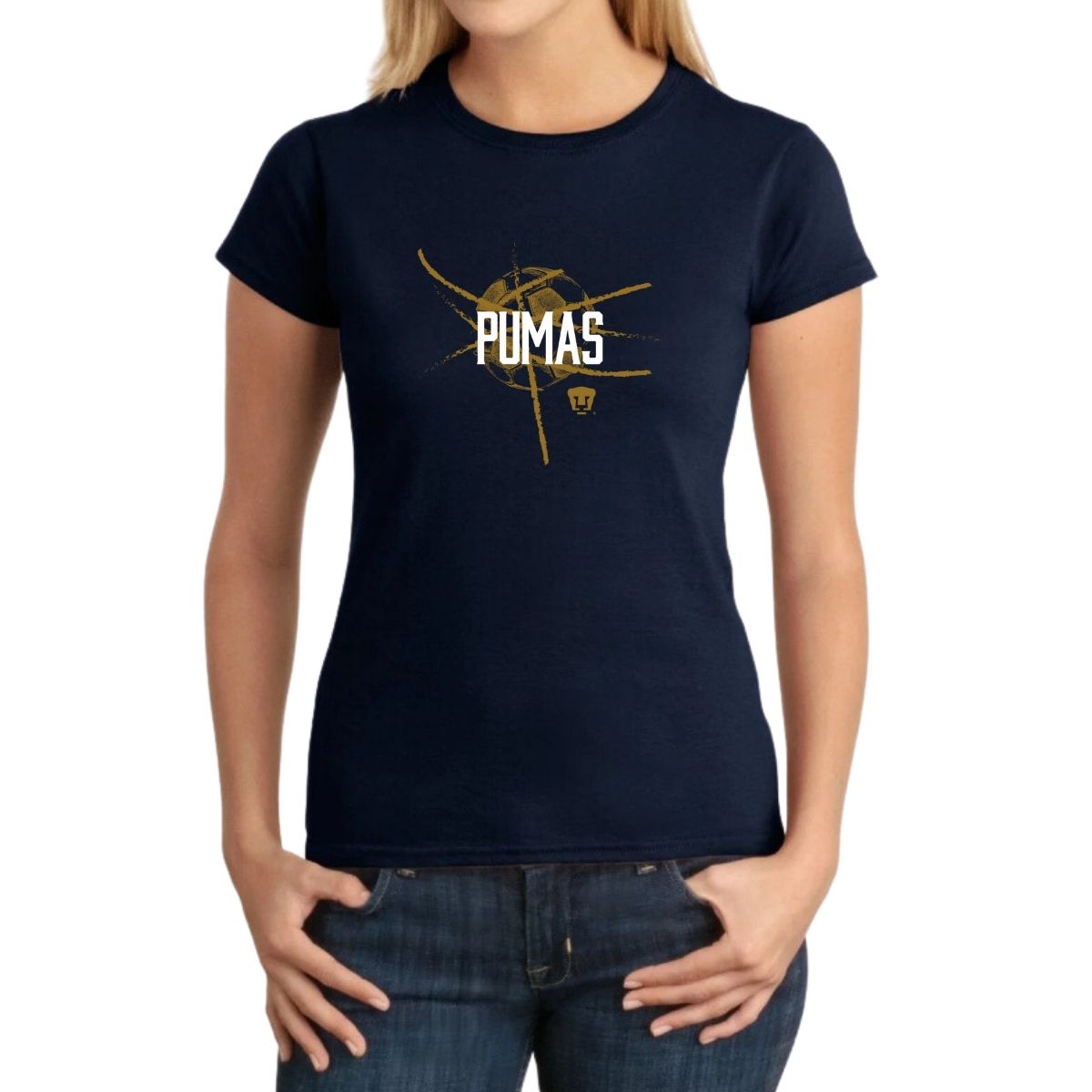 Playera Mujer Pumas UNAM Balón