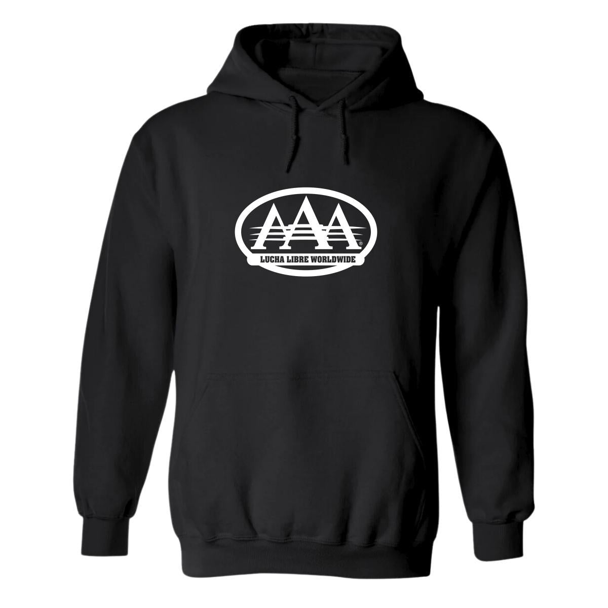 Sudadera Mujer Hoodie  Lucha Libre AAA Worldwide Logo