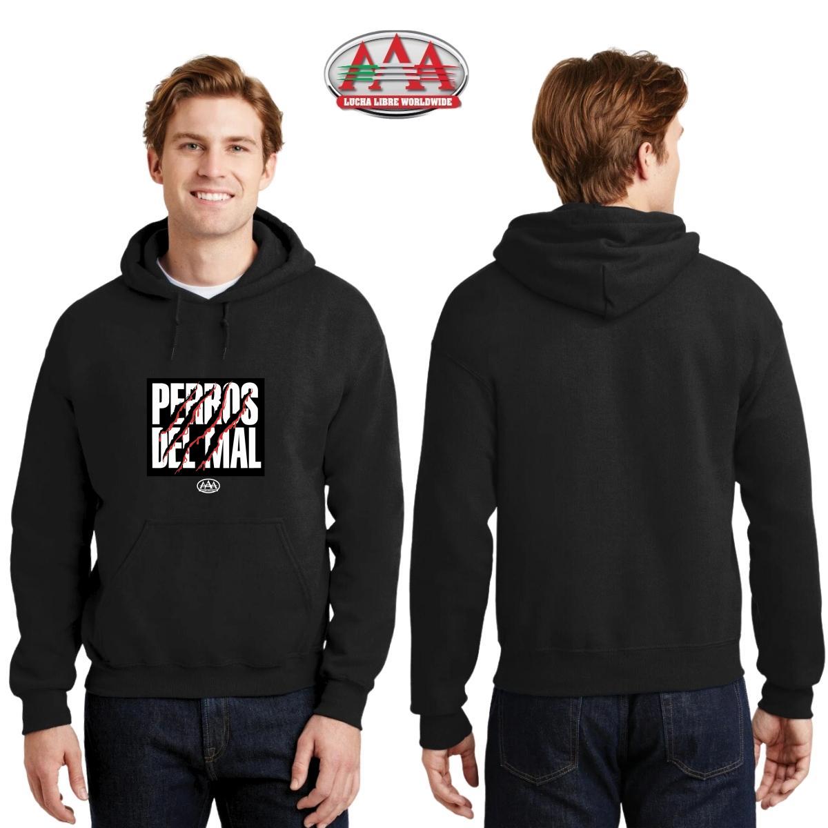 Sudadera Hombre Hoodies  Lucha Libre AAA Perros del mal