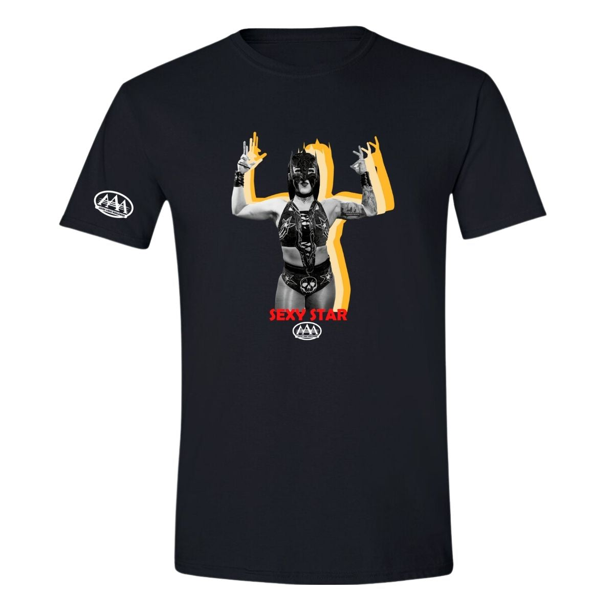 Playera Deportiva Hombre Lucha Libre AAA Mexicana Sexy Star