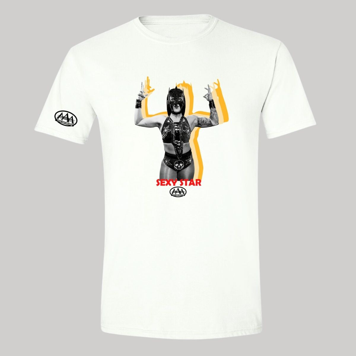 Playera Deportiva Hombre Lucha Libre AAA Mexicana Sexy Star