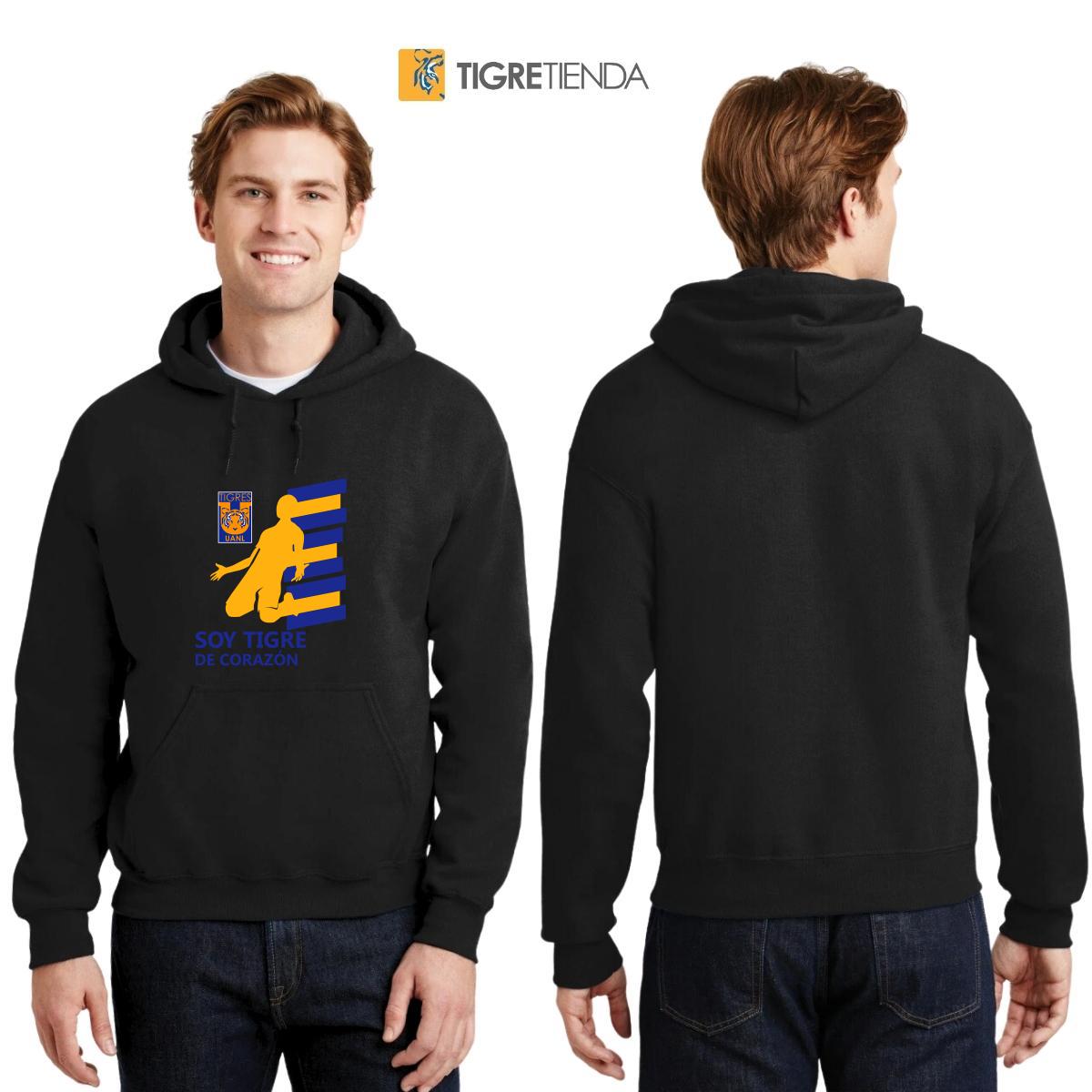 Sudadera Hombre Hoodies  Tigres UANL De corazón