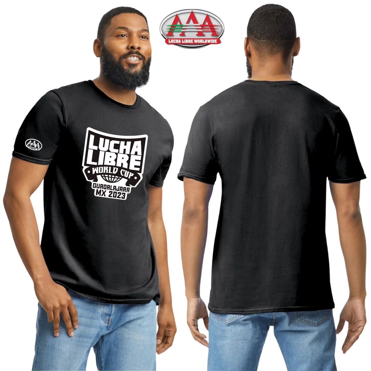 Jersey Playera Lucha Libre AAA Hombre World Cup GDL 2023