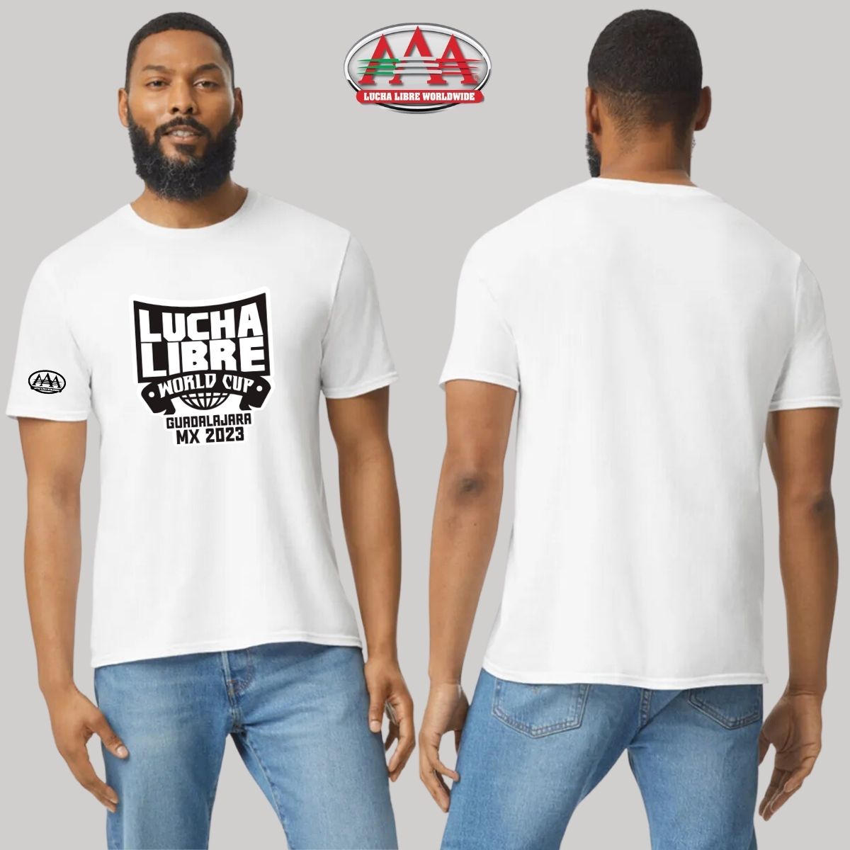 Jersey Playera Lucha Libre AAA Hombre World Cup GDL 2023