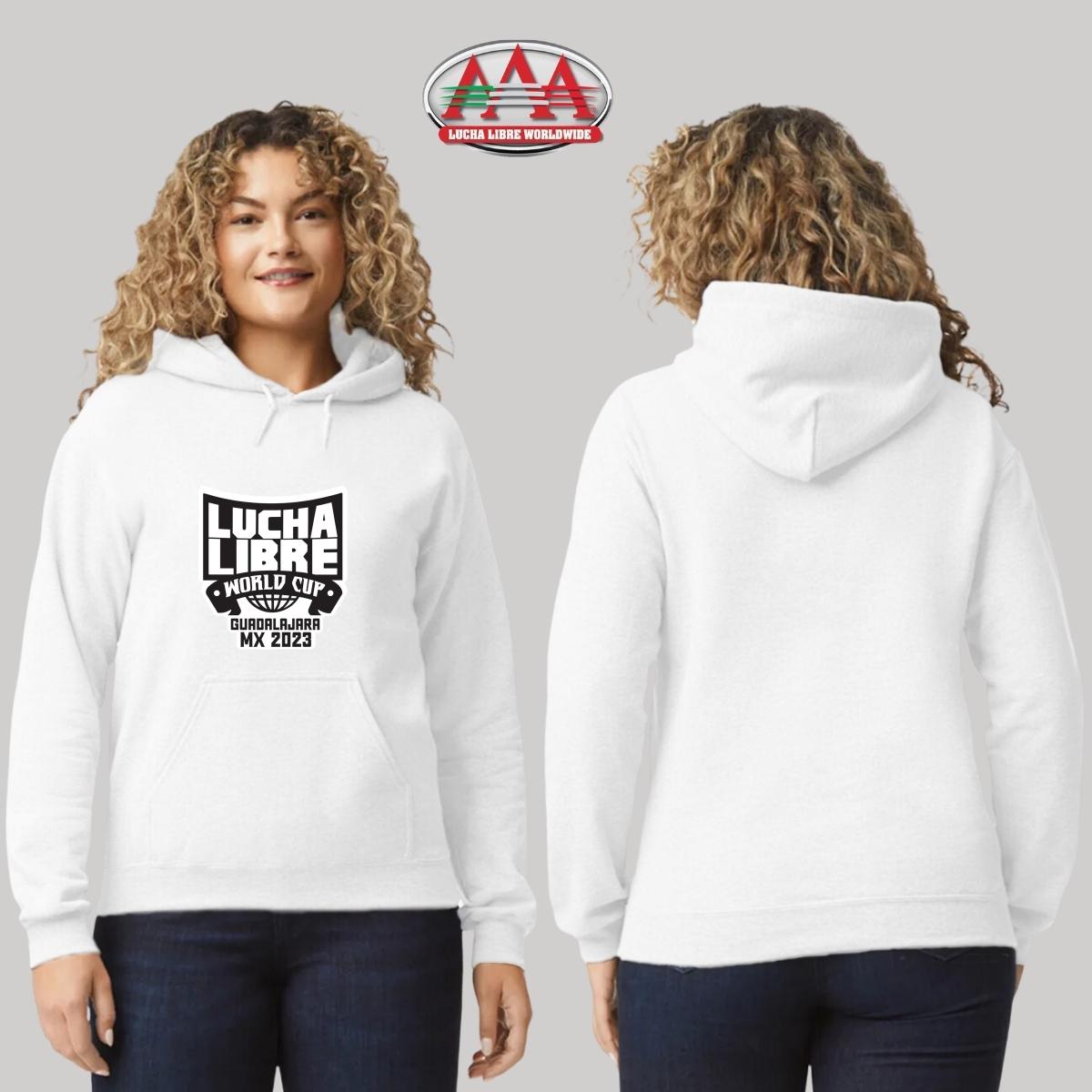 Sudadera Mujer Hoodie  Lucha Libre AAA World Cup GDL 2023