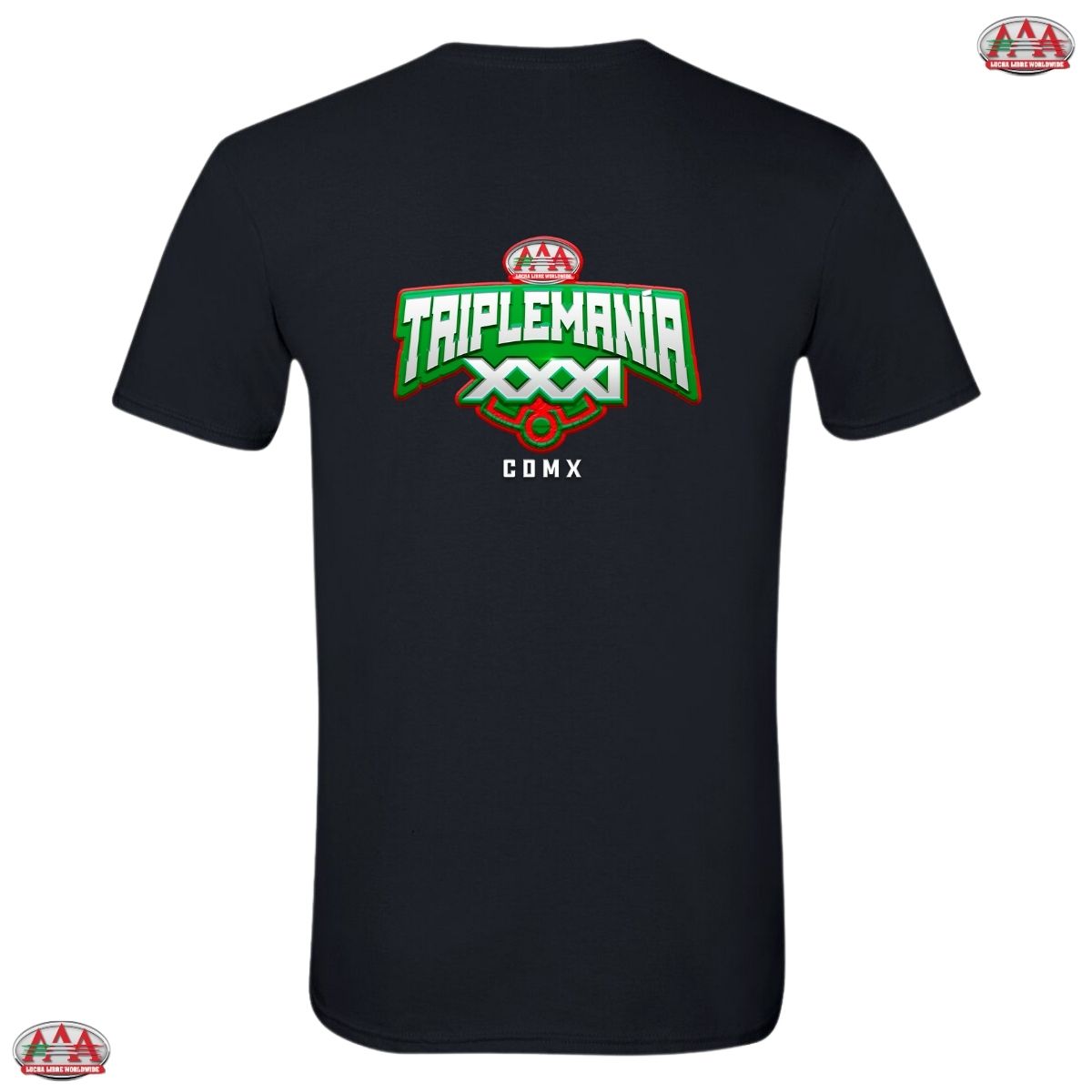 Jersey Playera Lucha Libre AAA Hombre Triplemanía 31 CDMX