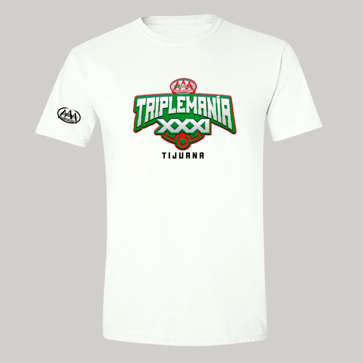 Playera Hombre Lucha Libre AAA Tijuana Triplemanía XXXI