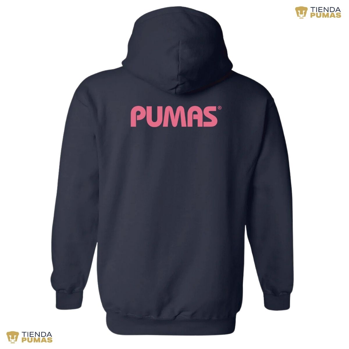 Sudadera para Mujer Hoodie Pumas UNAM Logo Rosa