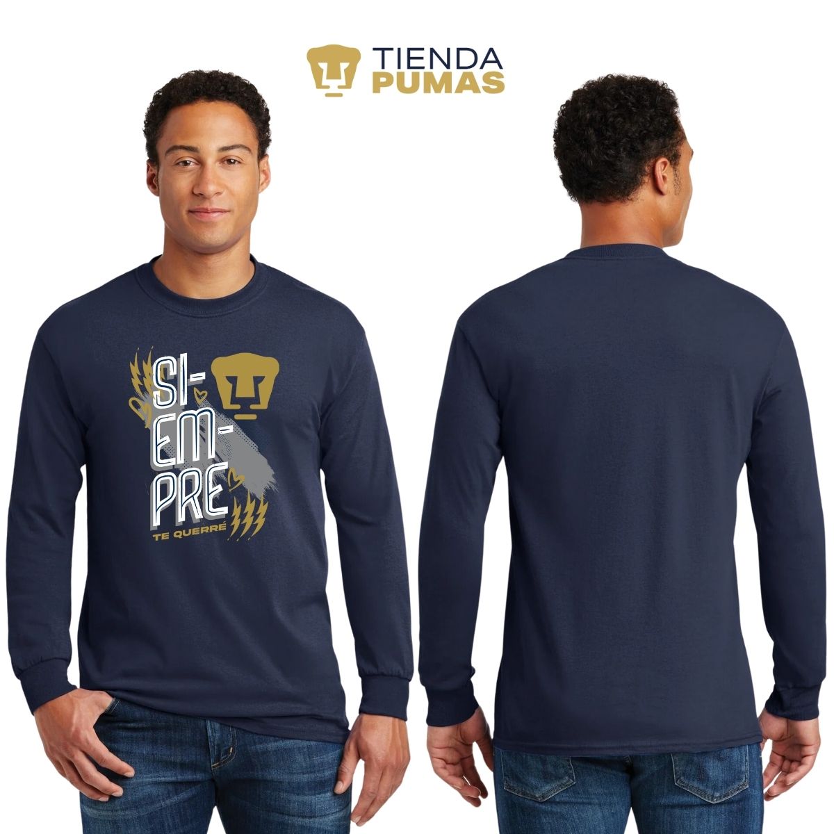 Playera Pumas UNAM Hombre Siempre Te Querré OD77354