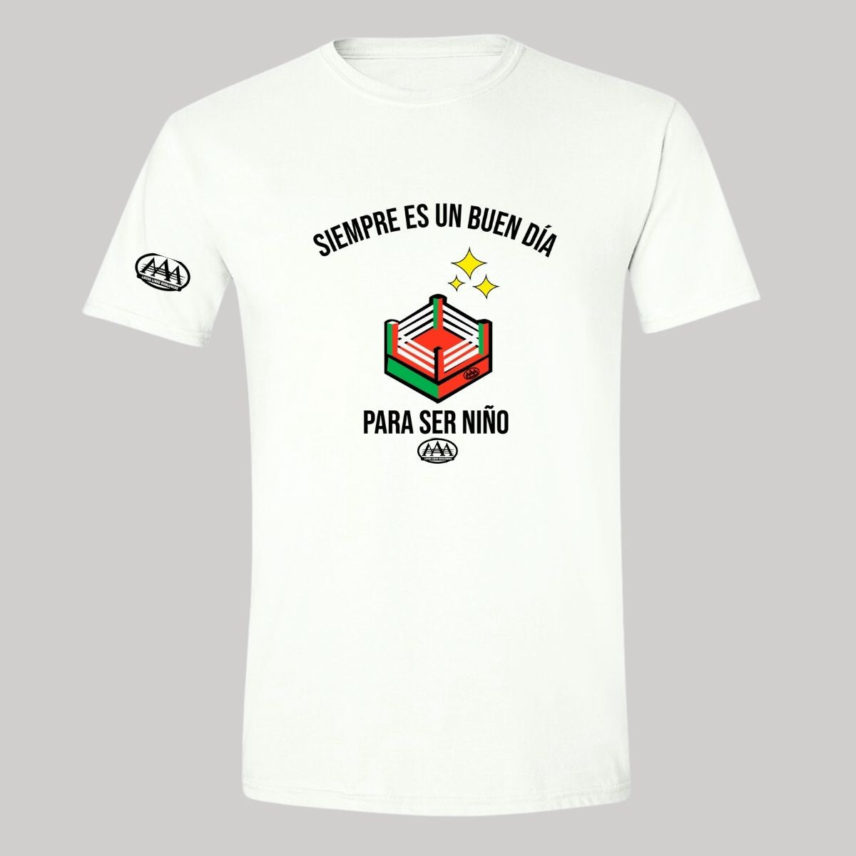 Playera Deportiva Hombre Lucha Libre AAA Día del niño Ring