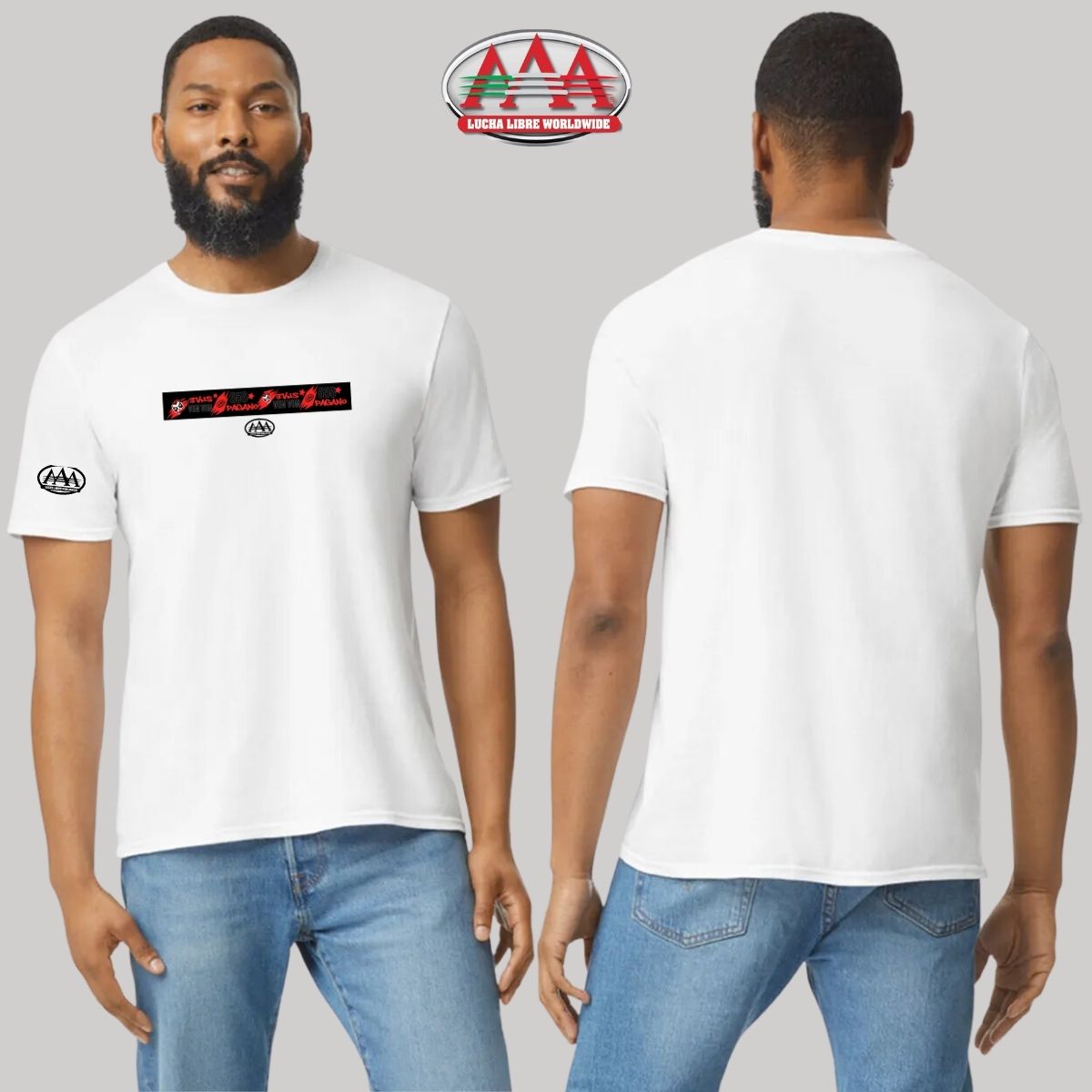 Playera Deportiva Hombre Lucha Libre AAA Pagano Style