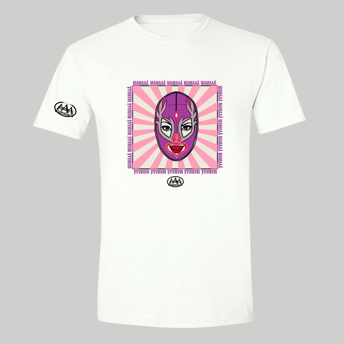 Jersey Playera Lucha Libre AAA Hombre Mamá Lucha Libre