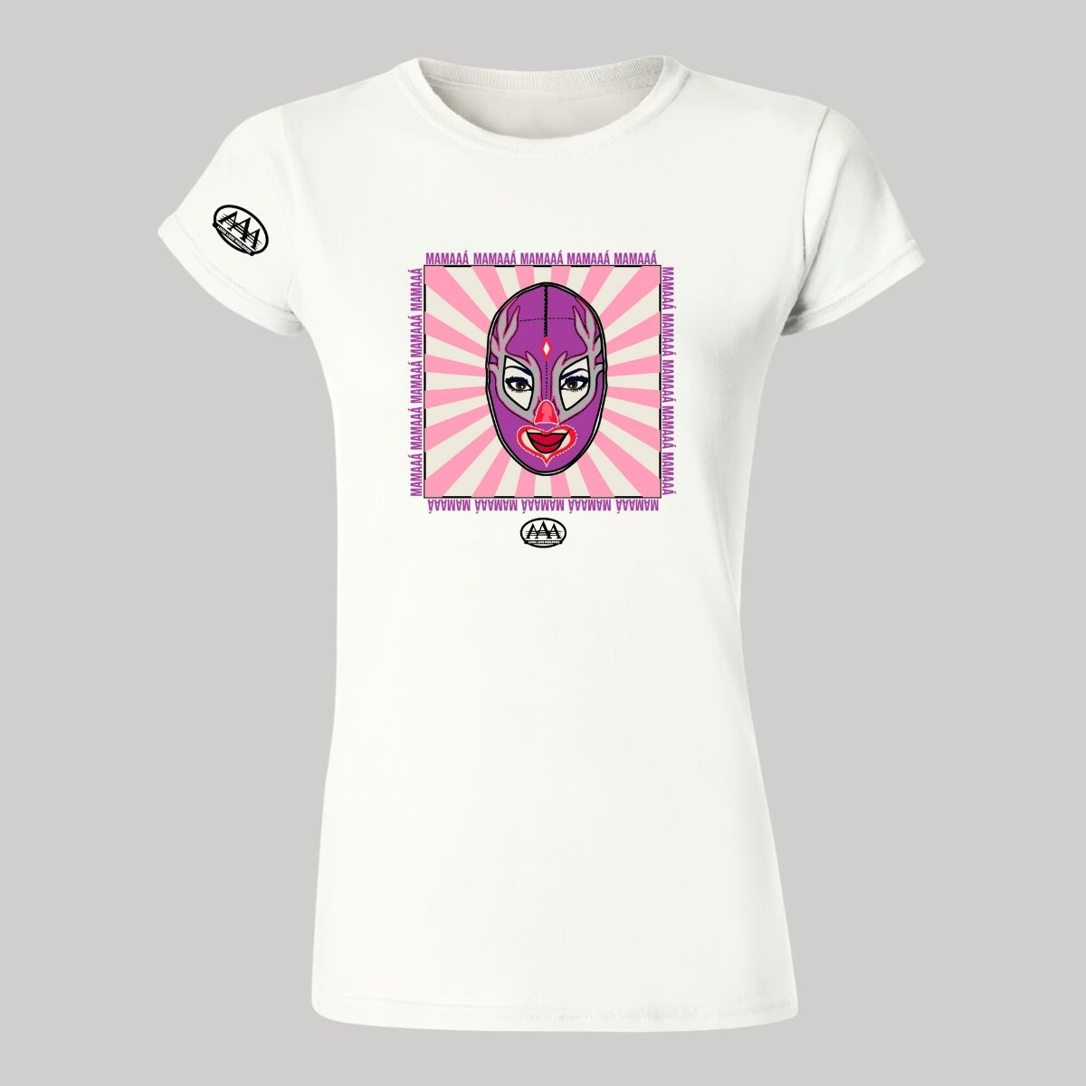 Jersey Playera Lucha Libre AAA Mujer Mamá Lucha Libre