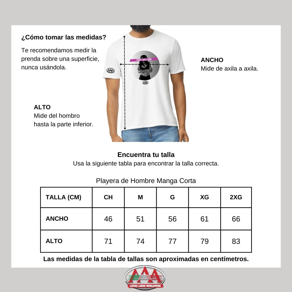 Playera Deportiva Hombre Lucha Libre AAA Luchadora La Hiedra