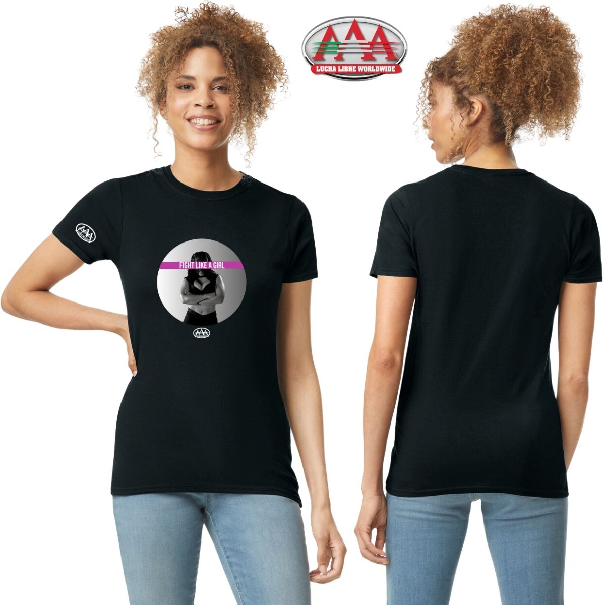 Jersey Playera Lucha Libre AAA Mujer Luchadores La Hiedra