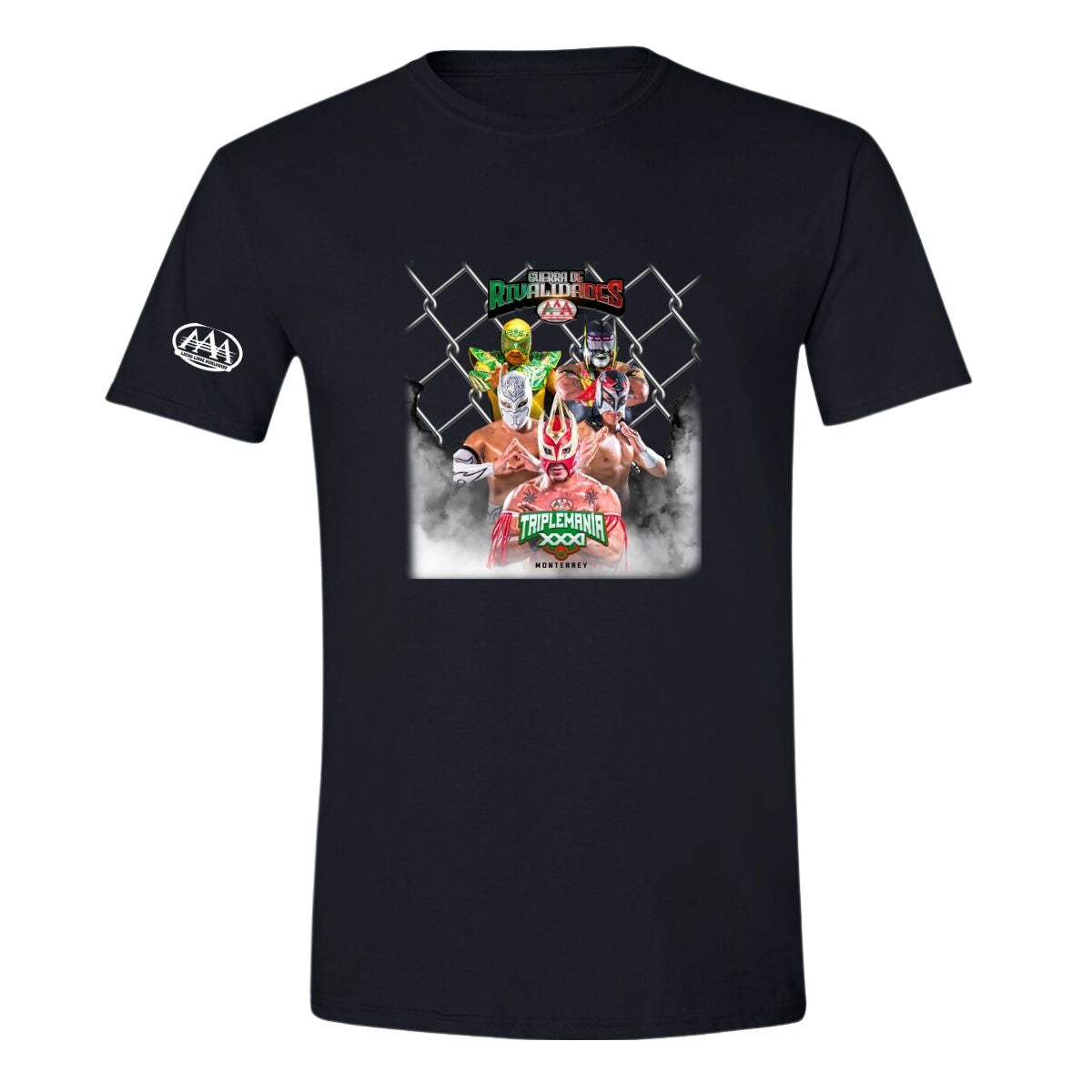 Jersey Playera Hombre Lucha Libre AAA Triplemanía 31 Mty