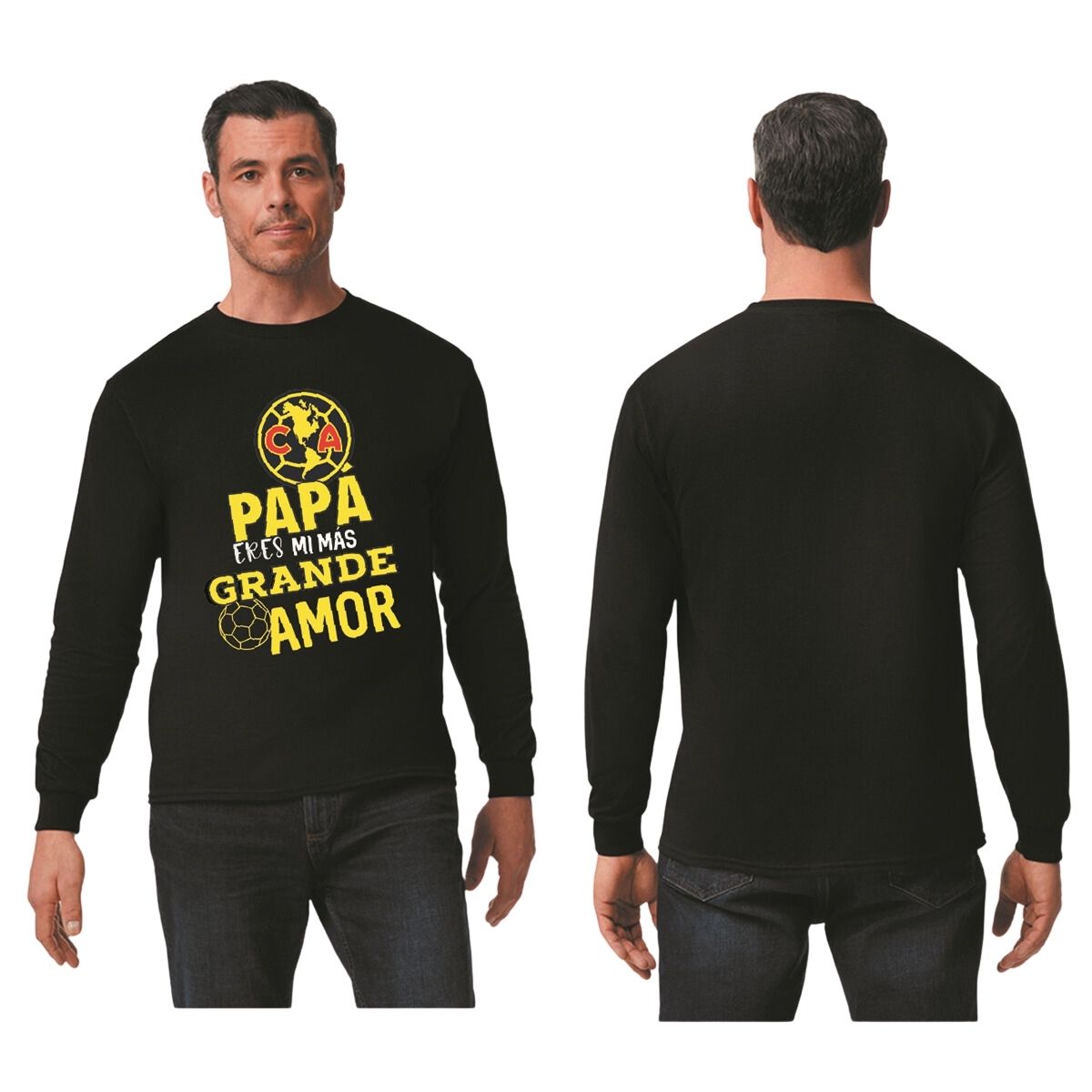 Playera América Hombre M Larga Día Padre OD77411