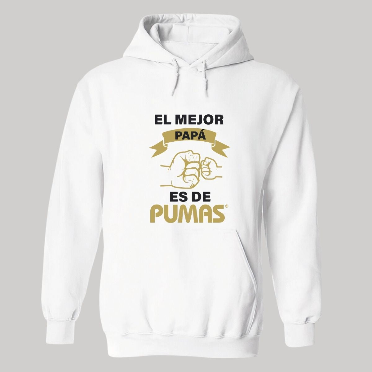 Sudadera Hombre Hoodie Pumas UNAM Mejor Papá Es de Pumas