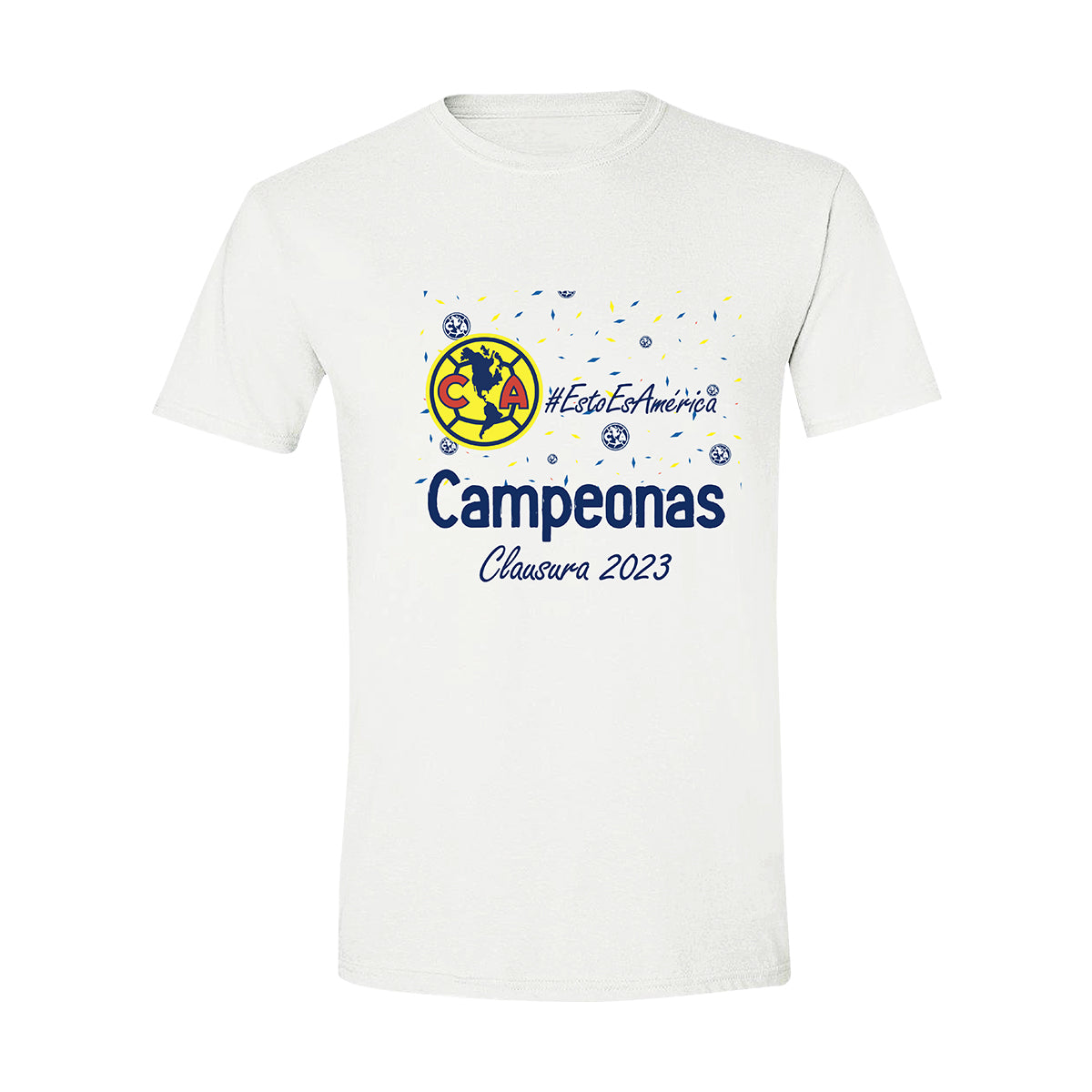 Playera Club América Campeonas Cl 2023 Hombre OD77492