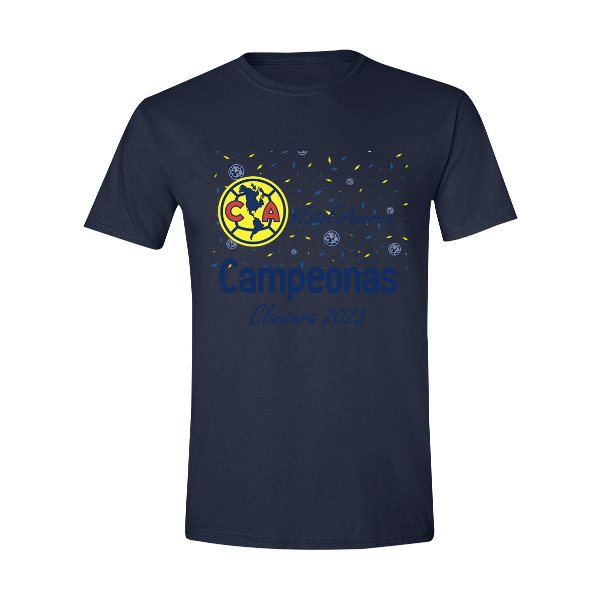 Playera Club América Campeonas Cl 2023 Hombre OD77492