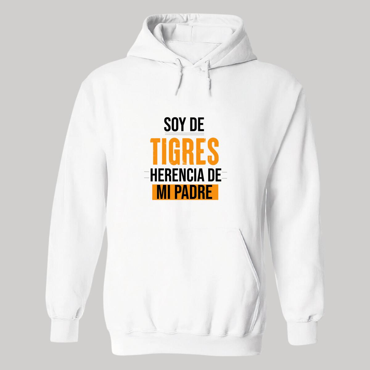 Sudadera Hombre Hoodies  Tigres UANL Soy de Tigres