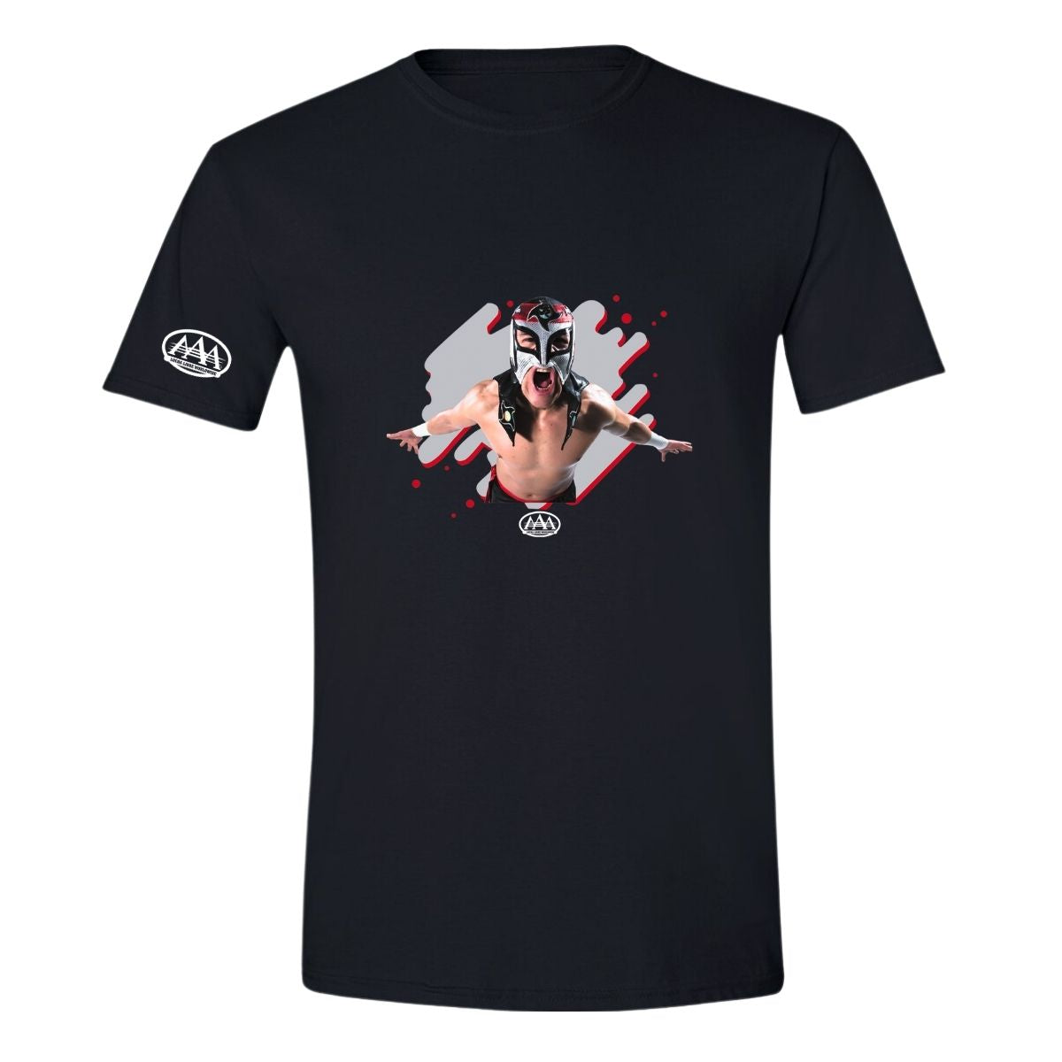 Playera Hombre Lucha Libre AAA Octagón Jr