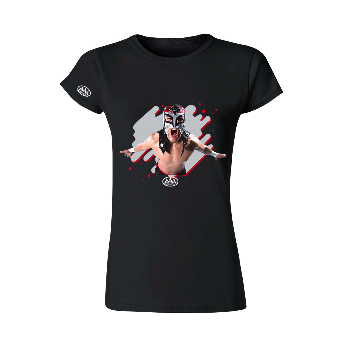 Playera Deportiva Mujer Lucha Libre AAA Octagón Jr