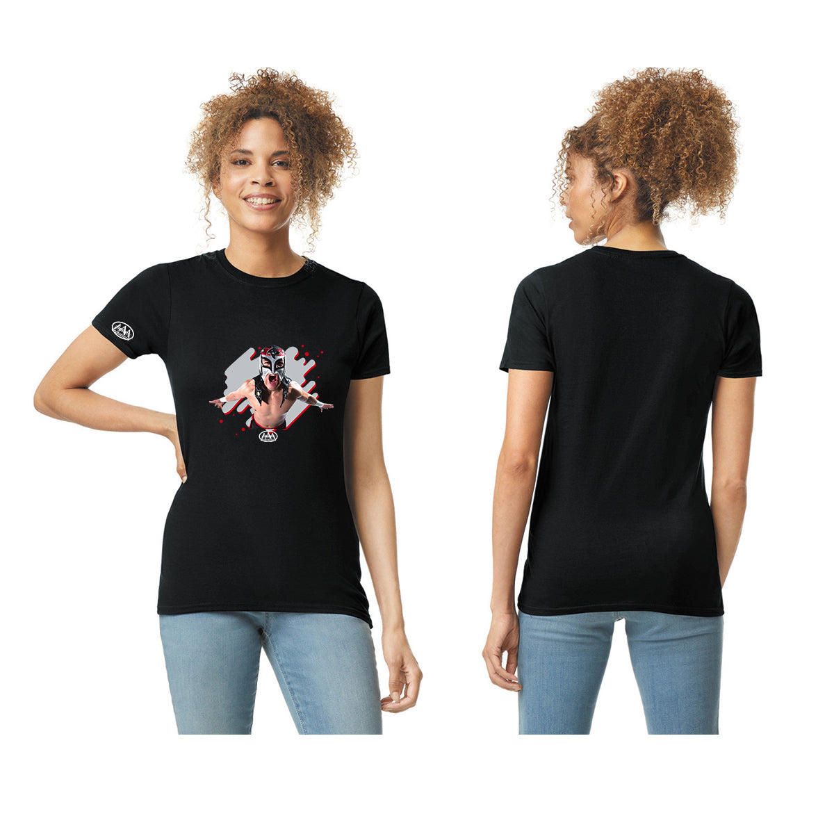 Playera Mujer Lucha Libre AAA Octagón Jr