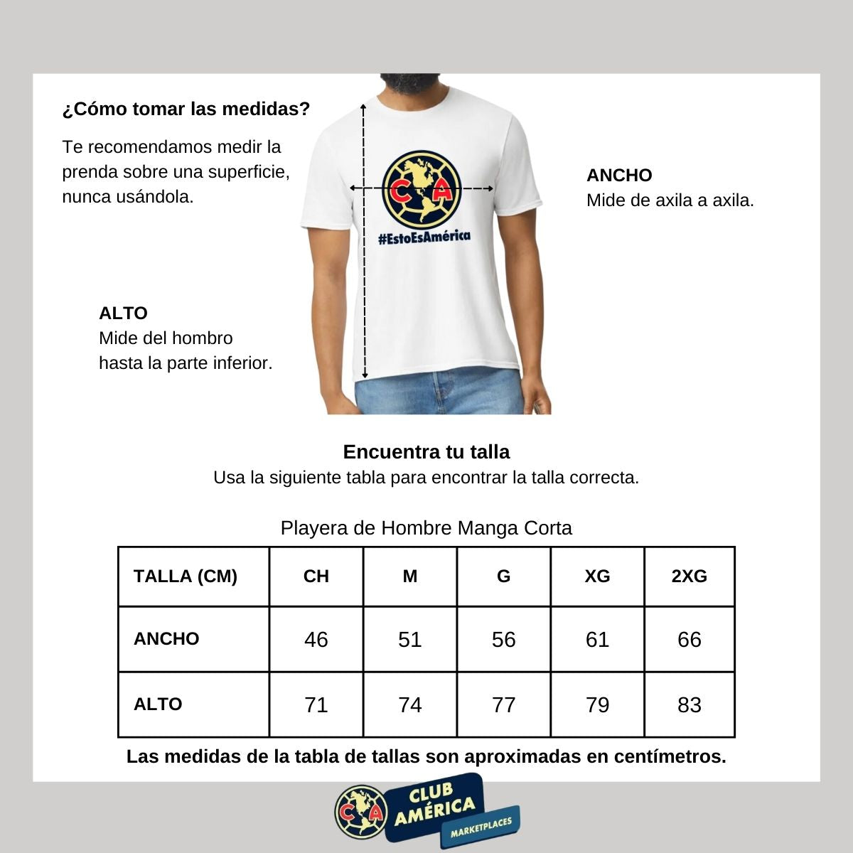 Playera Hombre América Esto es América