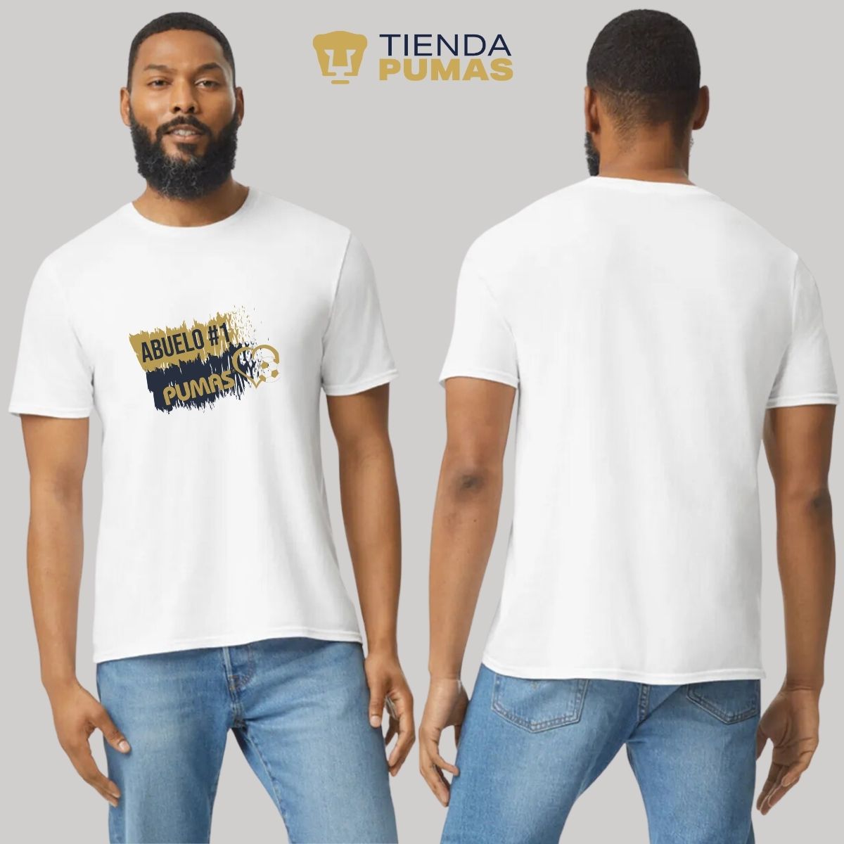 Playera Deportiva Hombre Abuelo Pumas