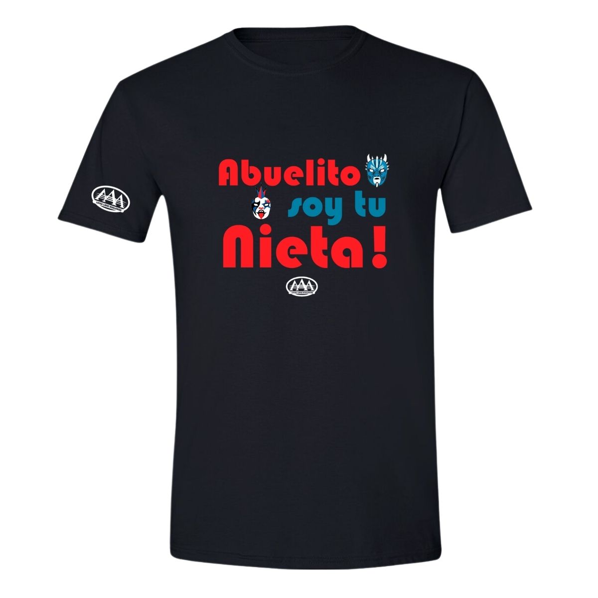 Playera Hombre Lucha Libre AAA ABUELITO SOY TU NIETA