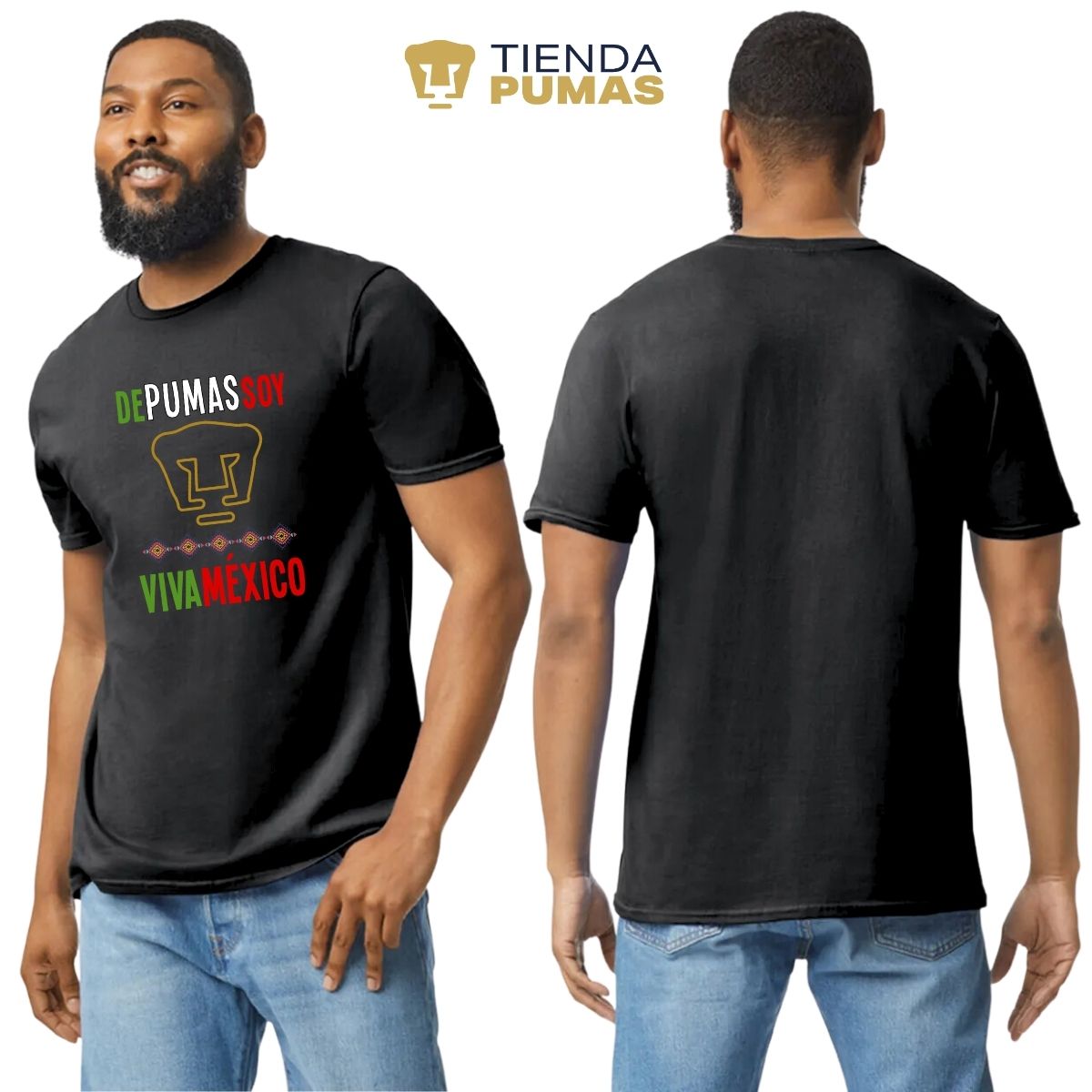 Playera Hombre Pumas Mes Patrio