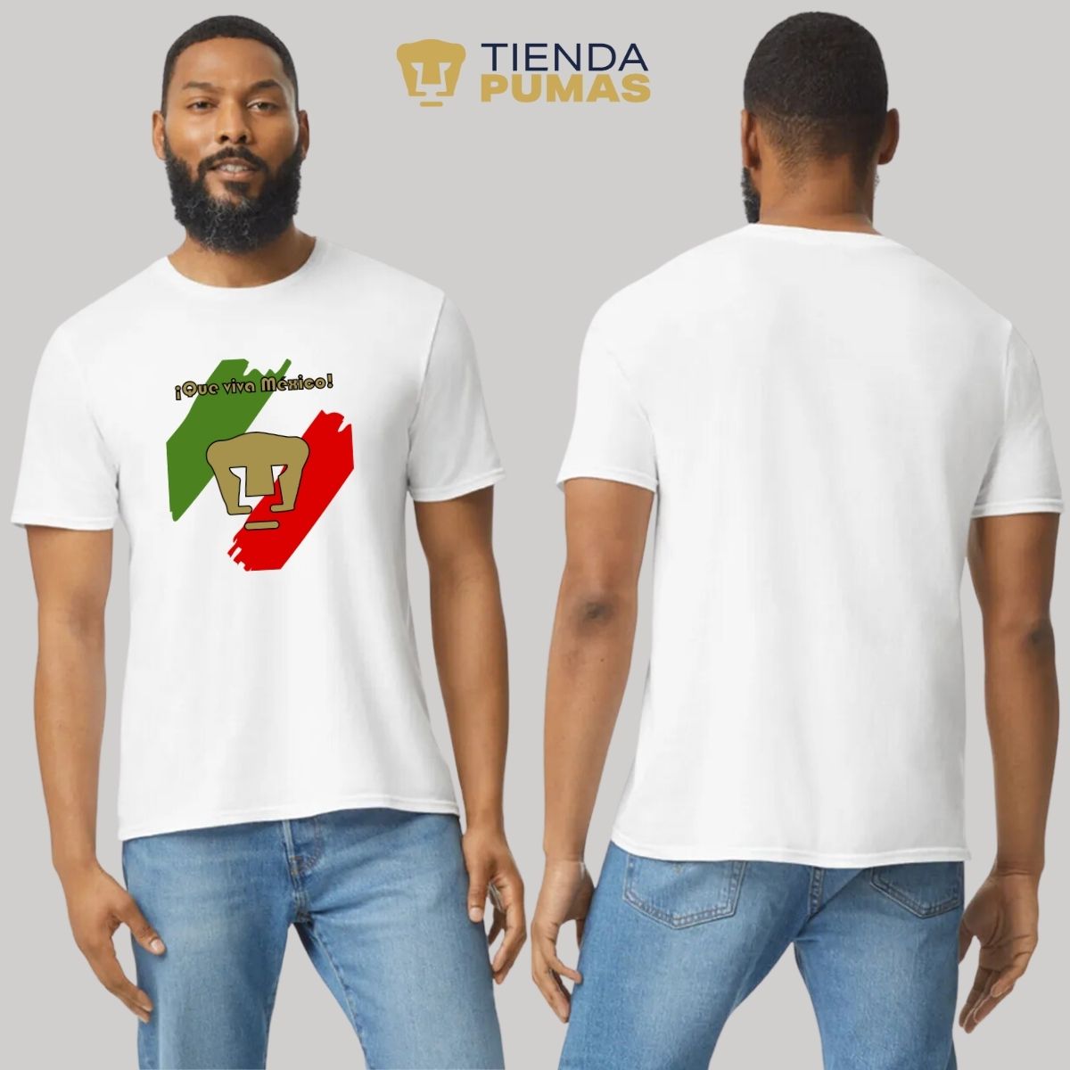 Playera Hombre Pumas Mes Patrio