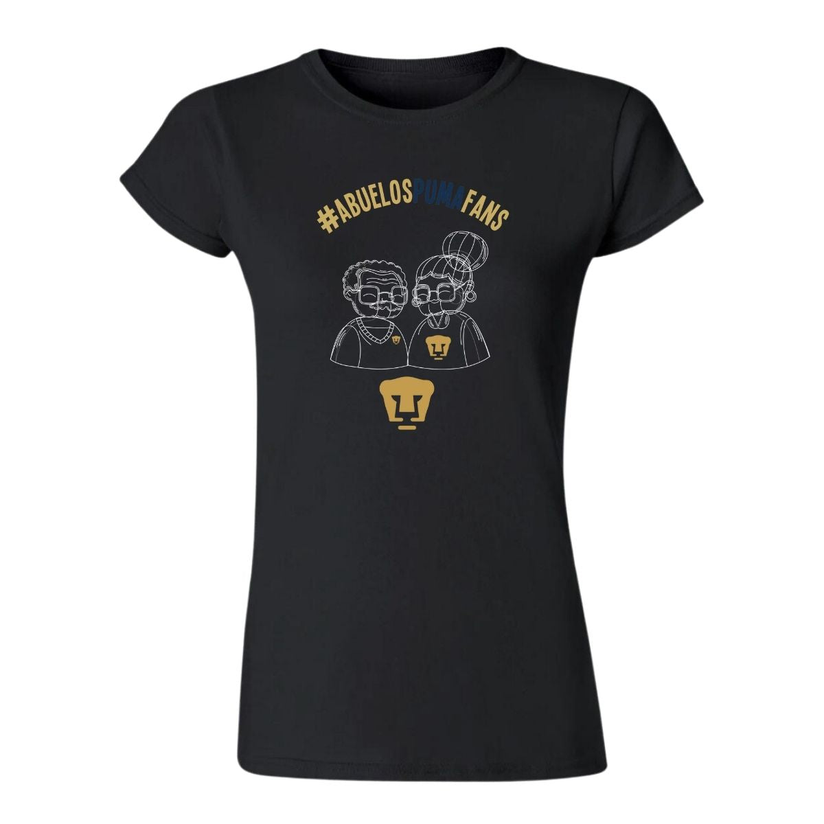 Playera Mujer Pumas UNAM Abuelos Pumas Fan