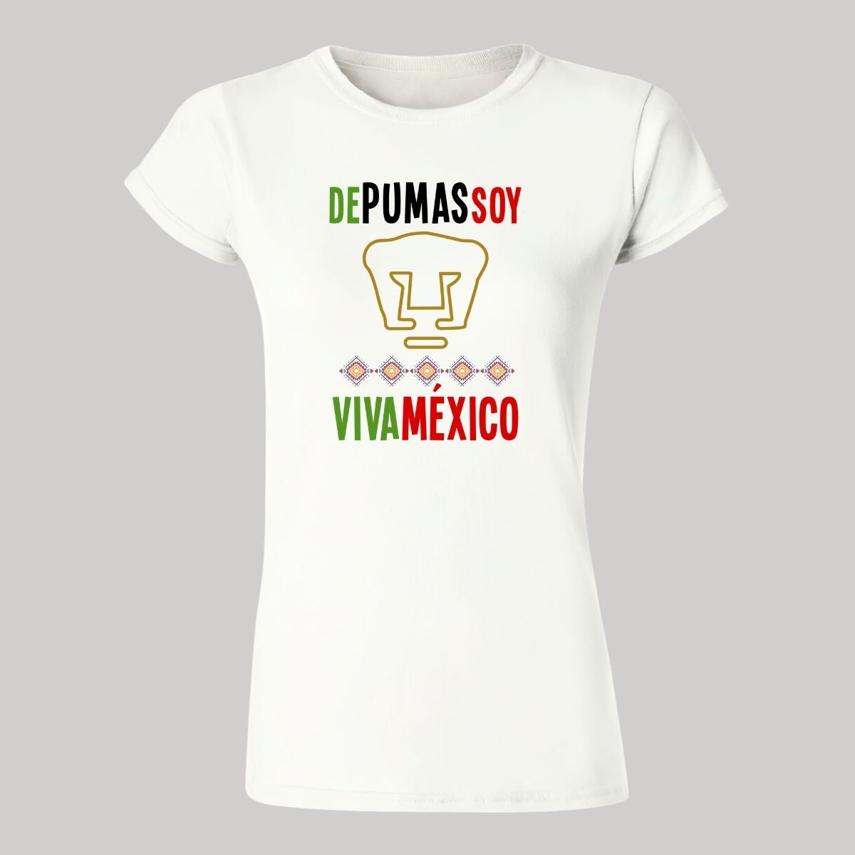 Playera Mujer Pumas UNAM México De pumas soy