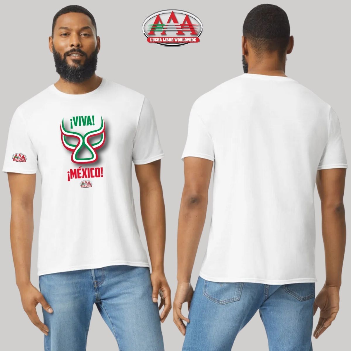 Playera Hombre Lucha Libre AAA  Máscara México