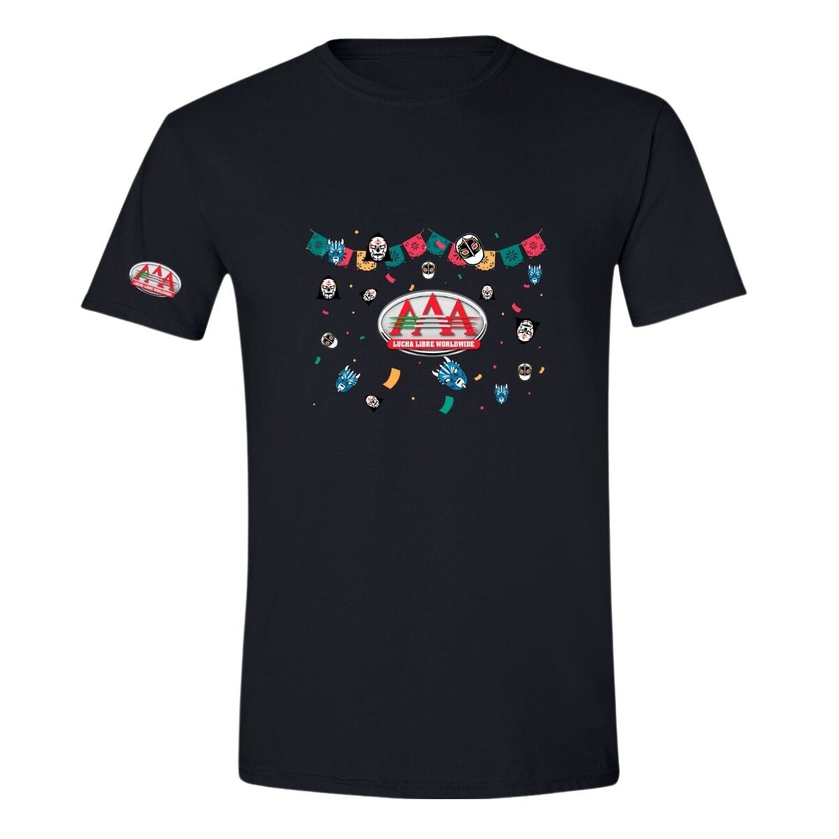 Playera Mexicana Hombre Lucha Libre AAA Luchadores