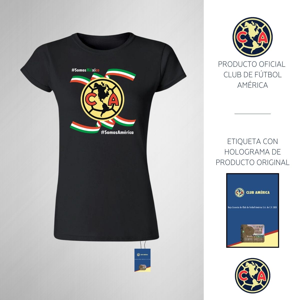 Playera Independencia Mujer América México