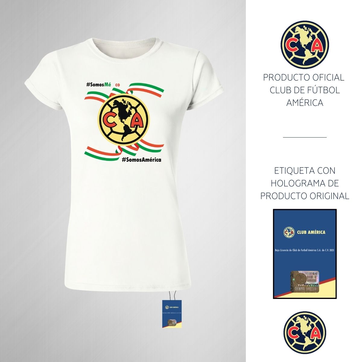 Playera Independencia Mujer América México
