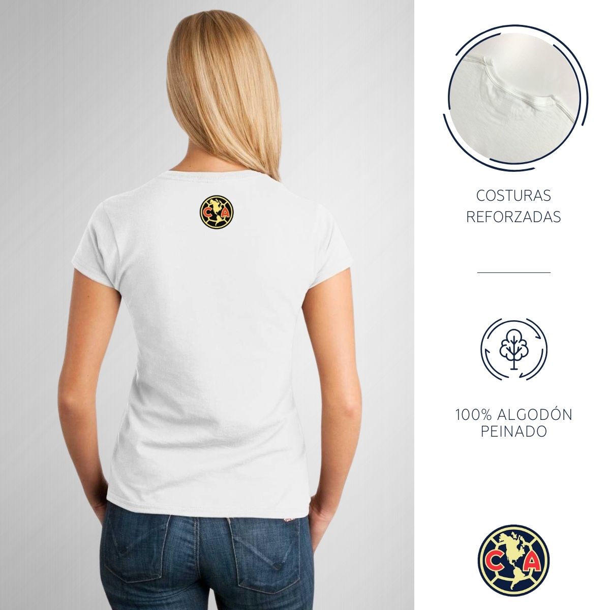 Playera Independencia Mujer América México