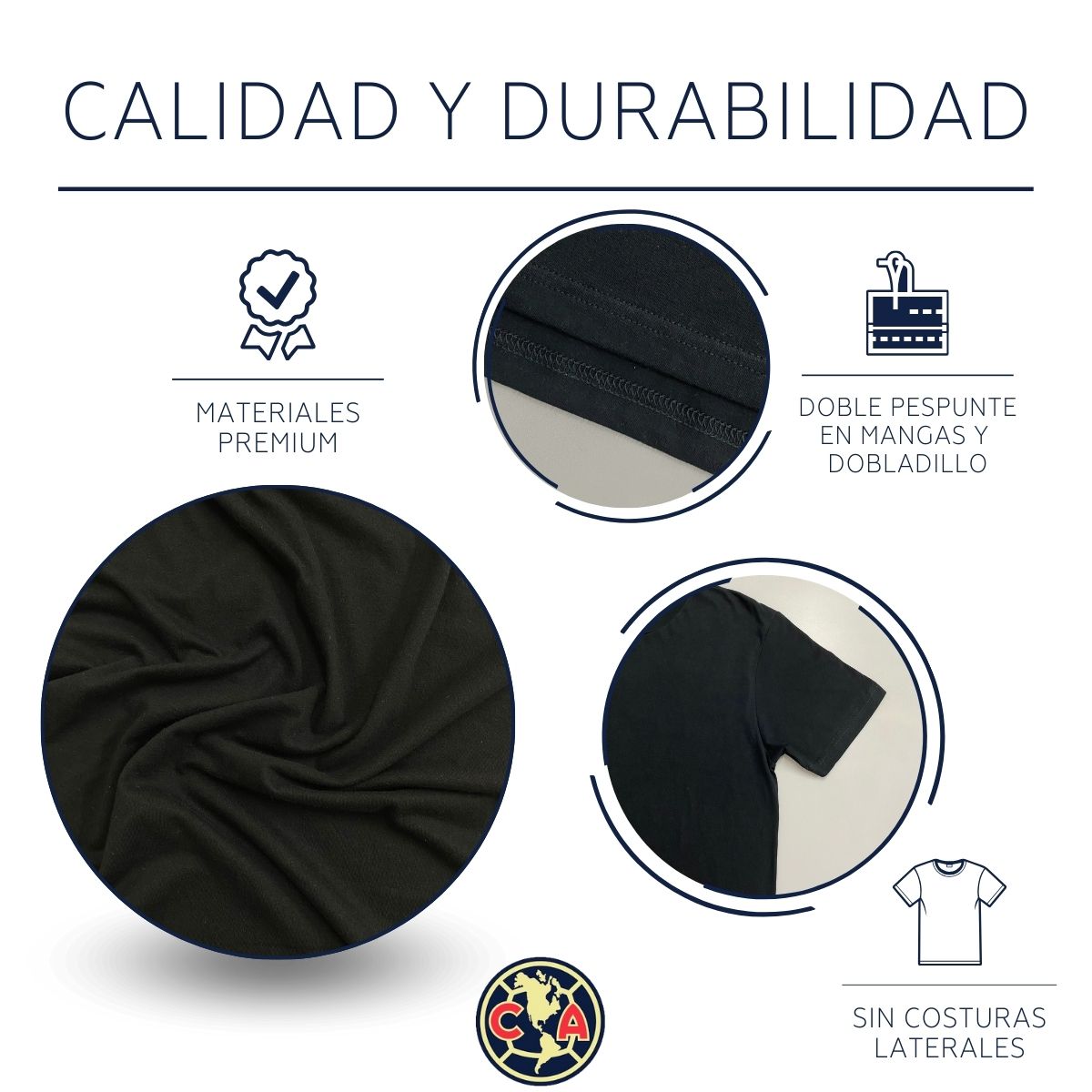 Playera Día de Muertos Hombre América Calavera